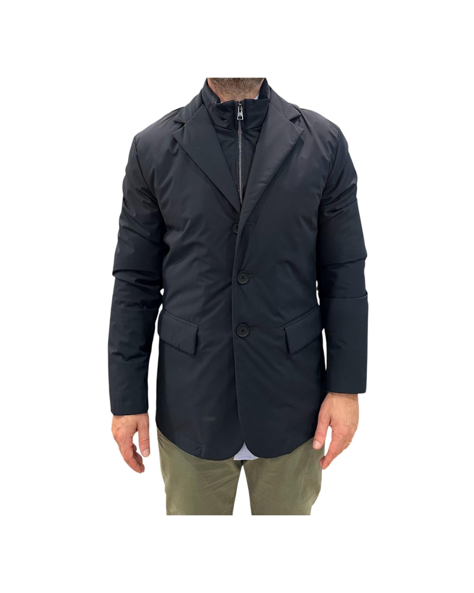 Cappotto Adam Blu navy A313ADAM640N053 799 AT.P.CO 