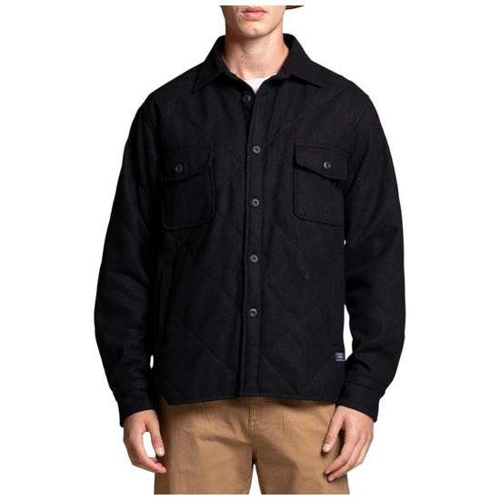 Overshirt in lana Navy ROY WOQC01 IMPURE 