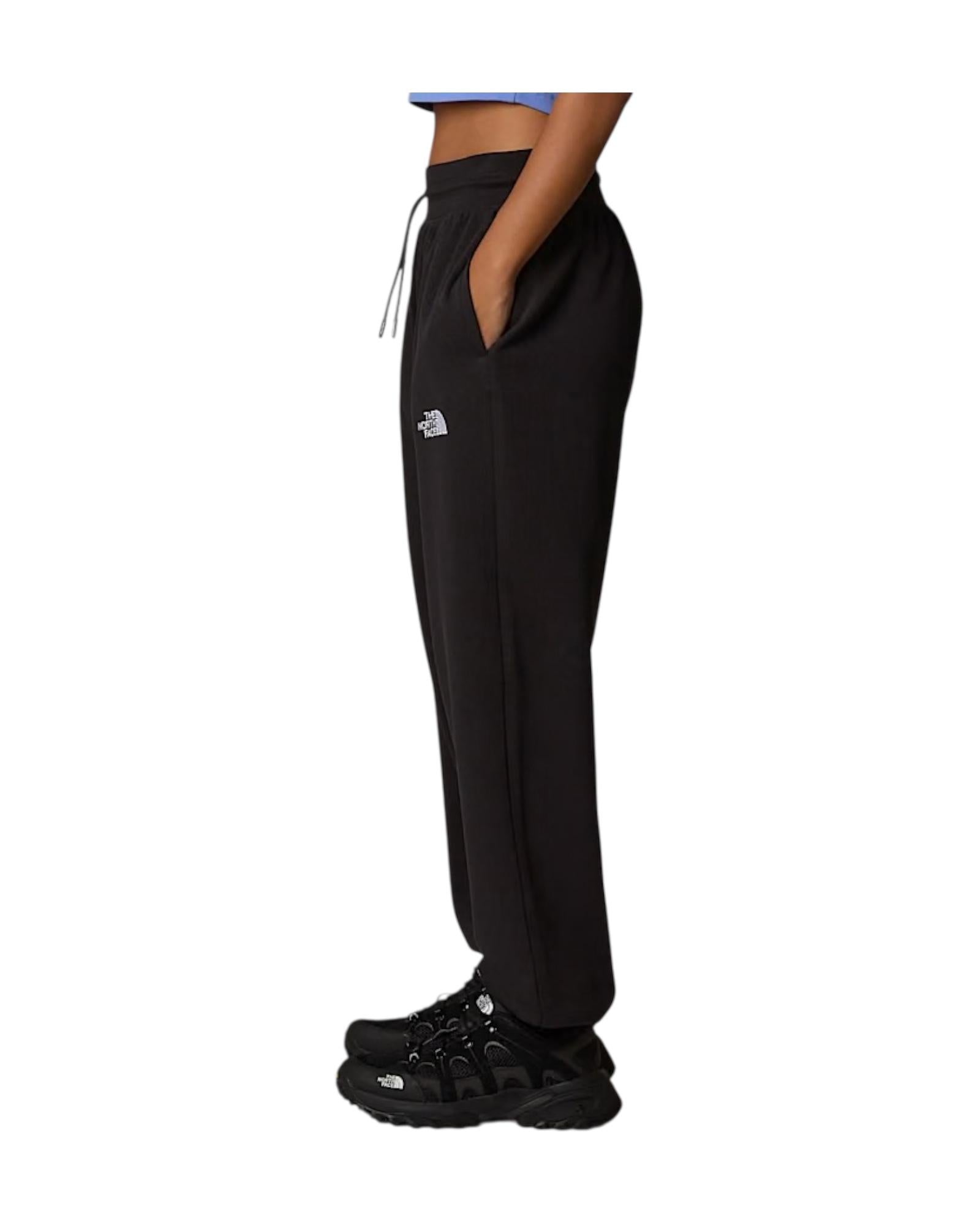 Joggers Essential Relaxed Straight Donna Black NF0A8C1G BLACK THE NORTH FACE 