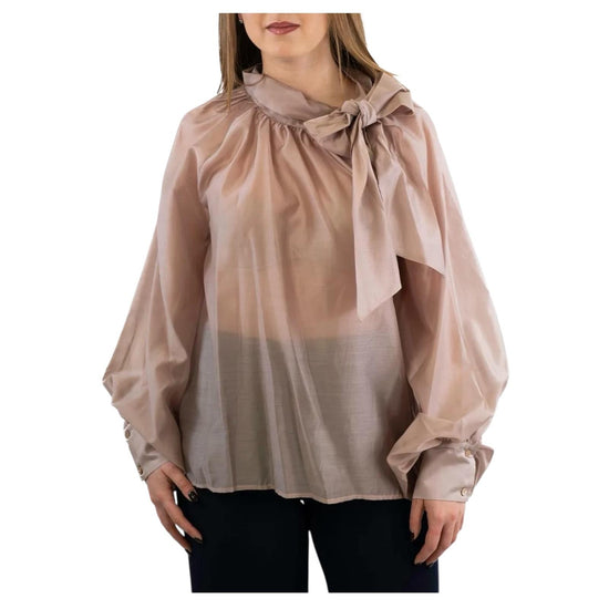 Camicia con fiocco Mandorla TAB0210 MANDORLA VICOLO 