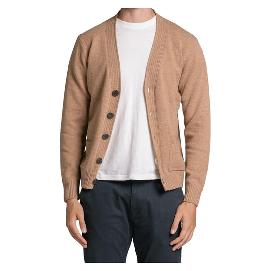 Cardigan Chad in lana Almond CHAD WN8244 IMPURE 