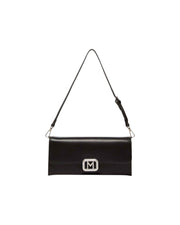 Borsa in similpelle liscia Nero