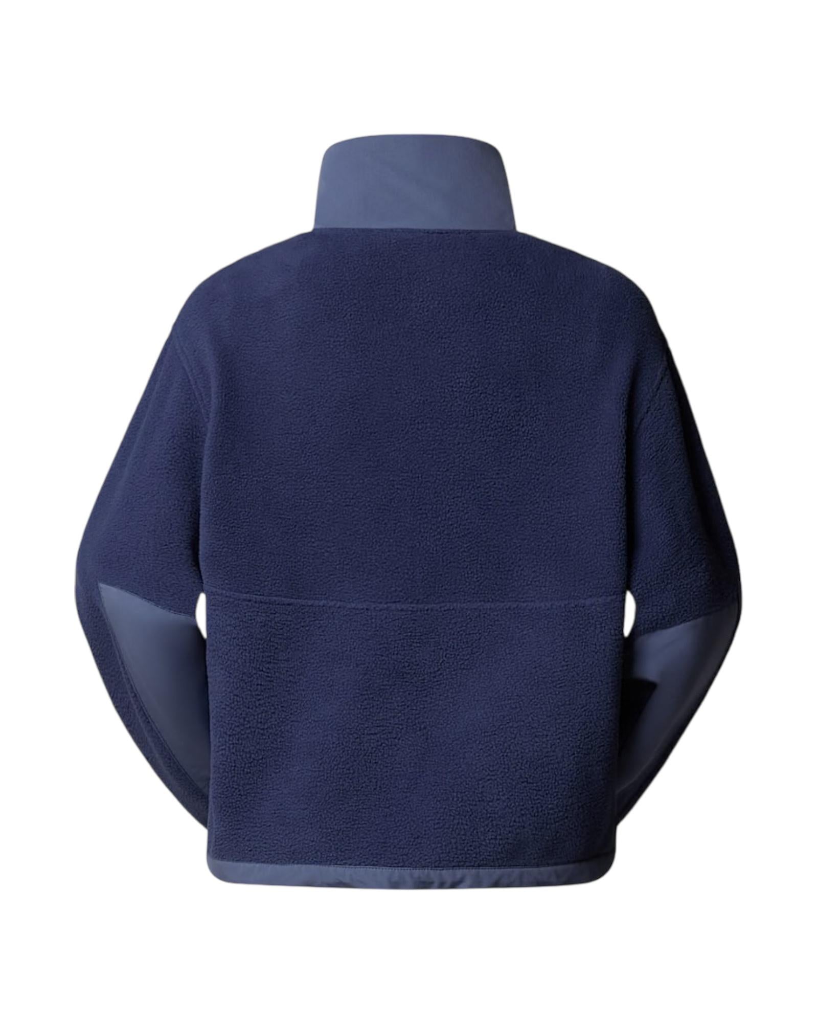 Giacca in pile Yumiori Off-Peak con cerniera integrale da donna Lunar Blue NF0A8EUZ LUNAR BLUE THE NORTH FACE 