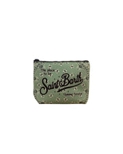 Pochette Aline Bandana verde acqua