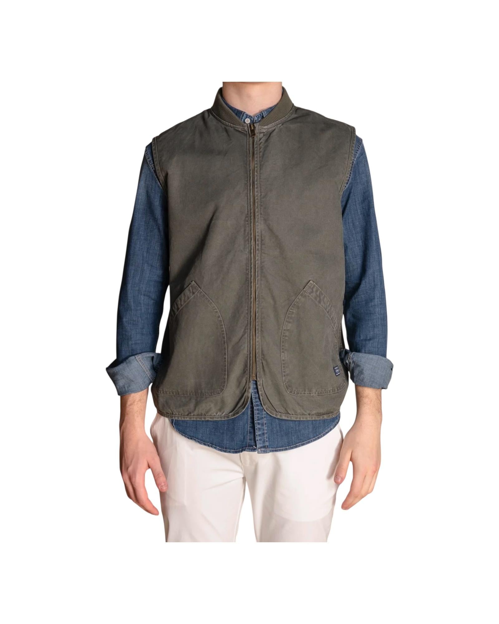 Gilet Terry military green TERRY CRDC03 IMPURE