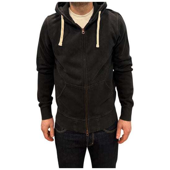 Felpa full zip Black W4004 BLACK BL'KER 