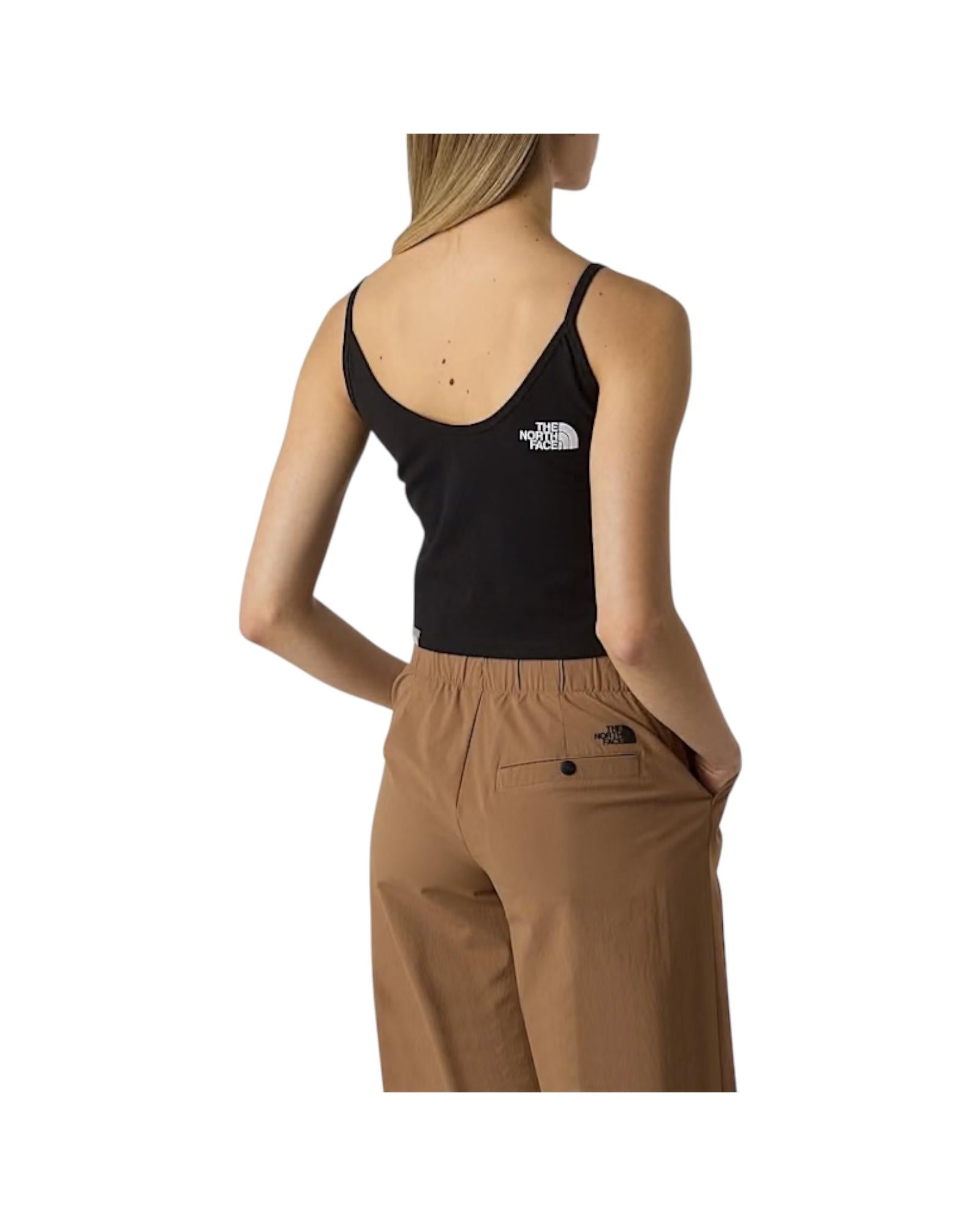 Canotta corta in vita Black SLIM THANK BLACK THE NORTH FACE 