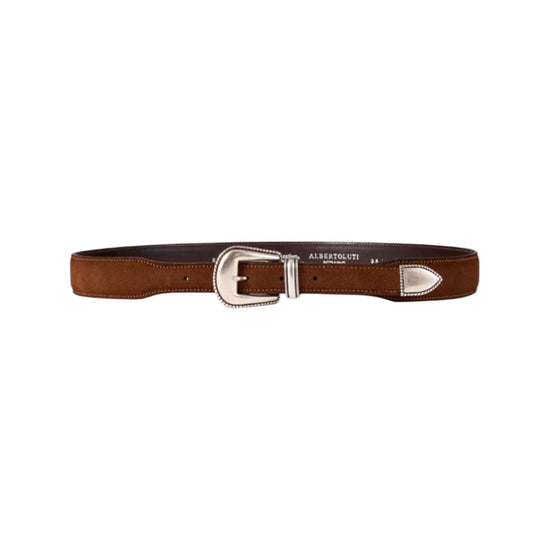 Cintura in pelle Bruciato ART 800 35 BRUCIATO AlBERTO LUTI 