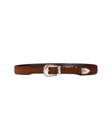 Cintura in pelle Bruciato ART 800 35 BRUCIATO AlBERTO LUTI 