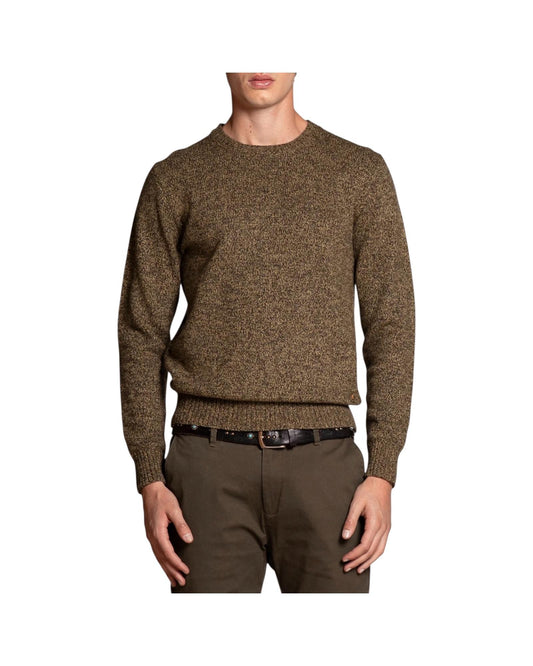 Maglione in moulinè Brown DUKE WN7C29 IMPURE 