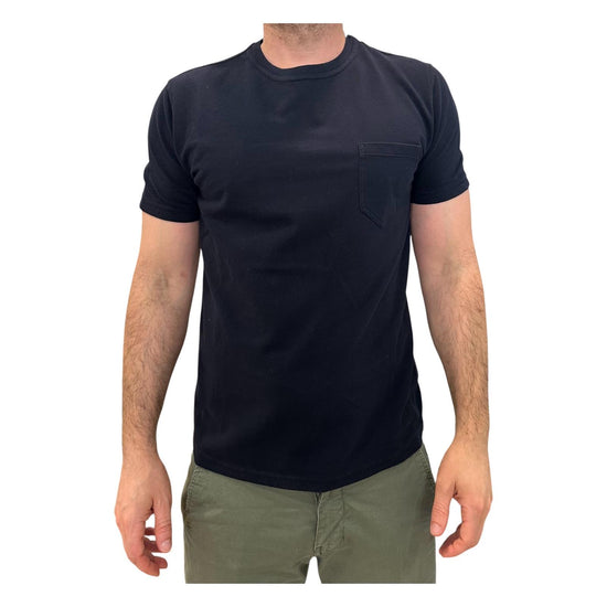 T-shirt Uomo Orchard Piquet navy. 1003 NAVY BL'KER 