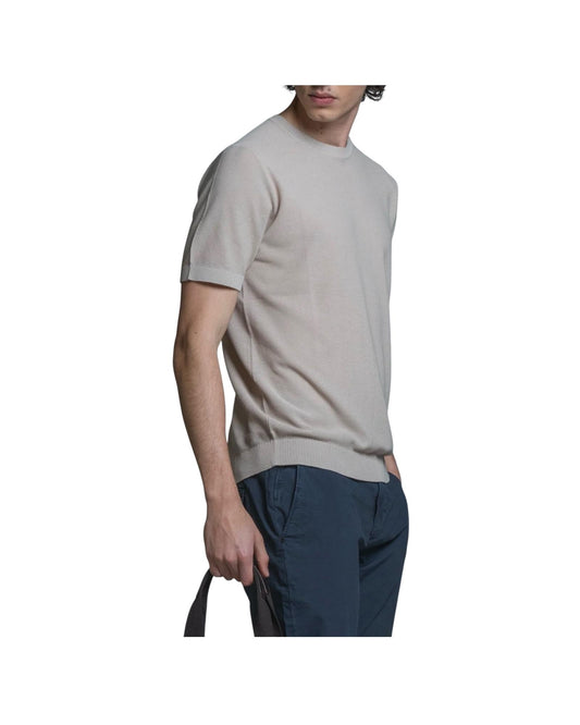 Maglia in cotone leggero Ecru JARED CTNC56 IMPURE 