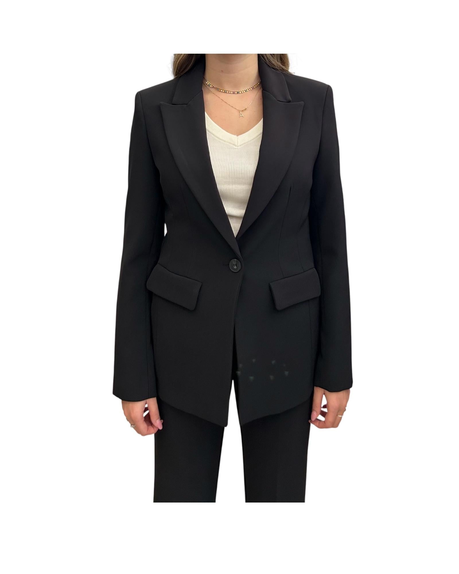 Blazer monopetto slim Nero JCB P007 001 haveone 