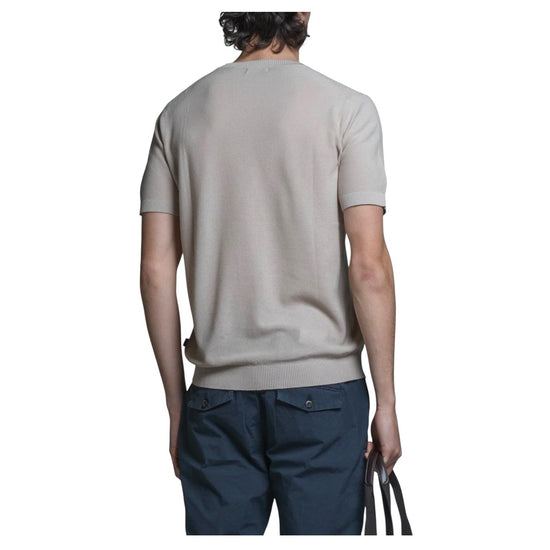 Maglia in cotone leggero Ecru JARED CTNC56 IMPURE 