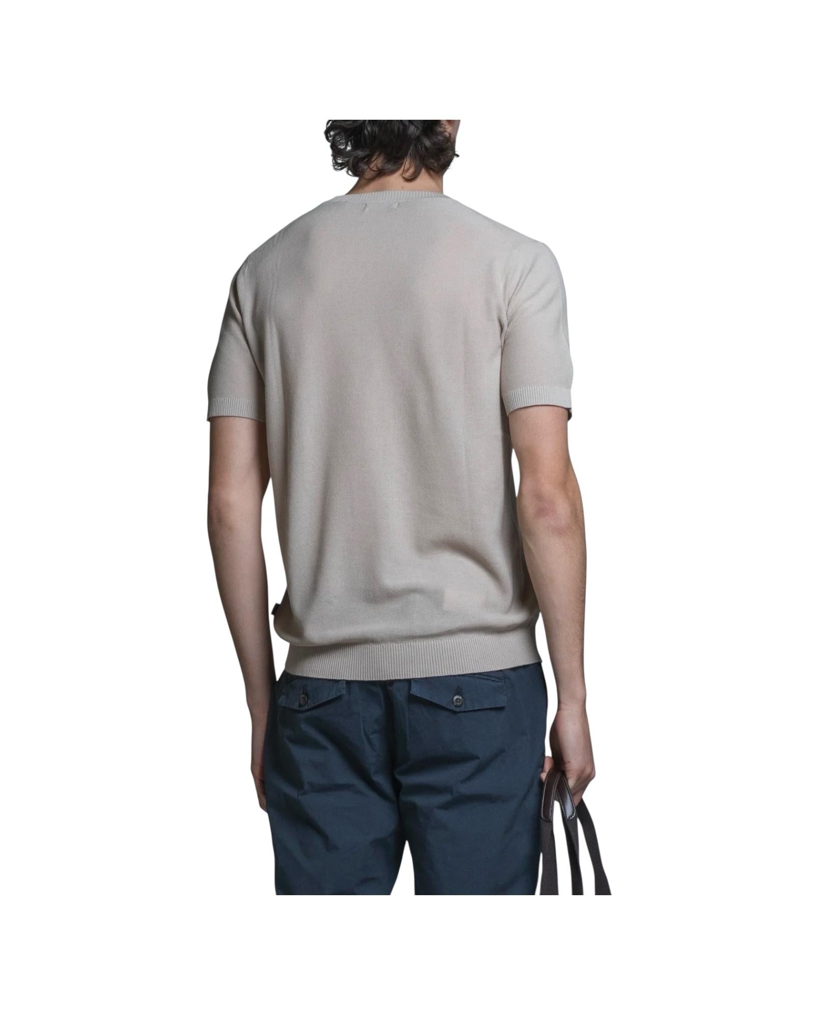 Maglia in cotone leggero Ecru JARED CTNC56 IMPURE 