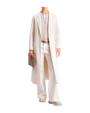Cappotto hand made misto lana Intonaco