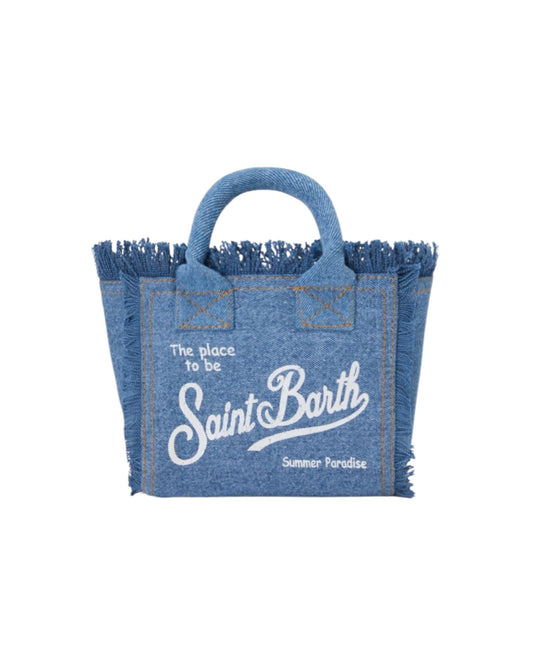 Borsa Colette in denim COL0002 08017L MC2 SAINT BARTH 
