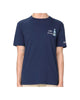 T-shirt in cotone con stampa e ricamo