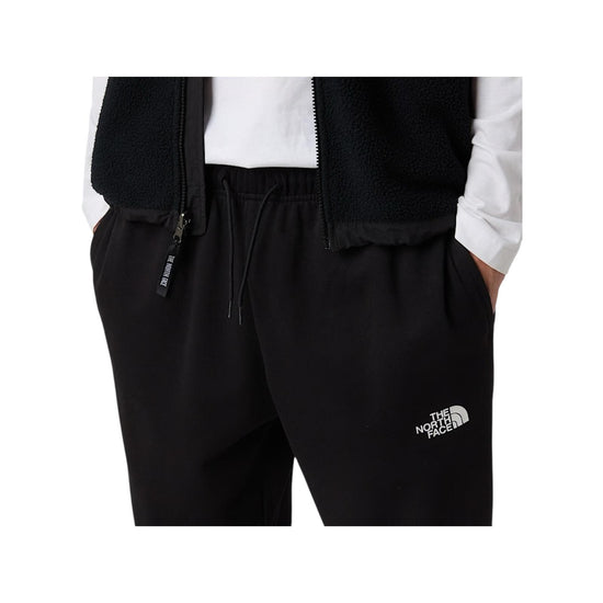 Joggers Simple Dome Regular Uomo Black NF0A8C1W BLACK THE NORTH FACE 