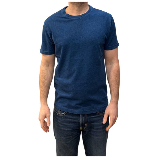 T-shirt Uomo Freeport Indigo Jersey senza taschino 1205 INDIGO BLEACH BL'KER 