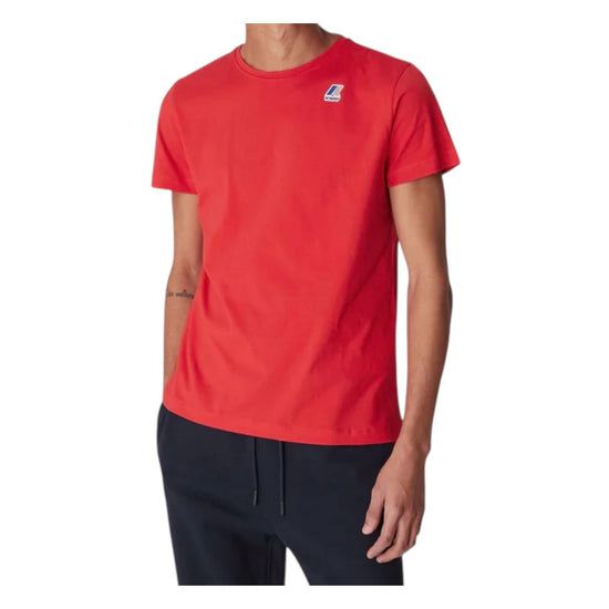 T-shirt Le Vrai Edouard, red jasper. K007JE0 703 K-way 