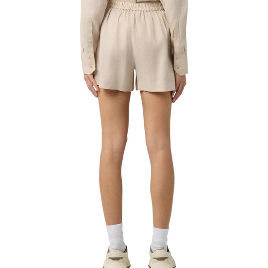 Short Amani in lino Beige AMN0001 08196L MC2 SAINT BARTH 