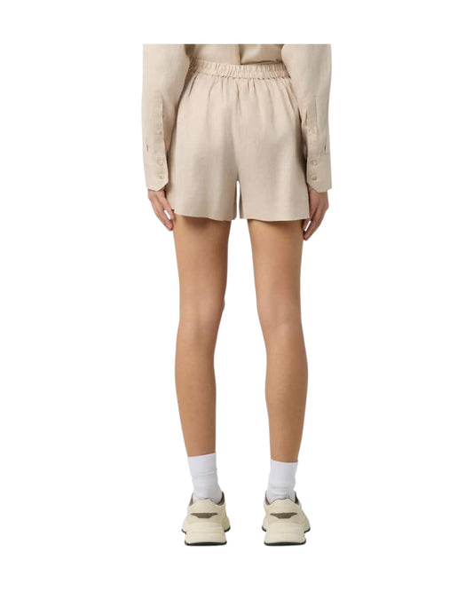 Short Amani in lino Beige AMN0001 08196L MC2 SAINT BARTH 