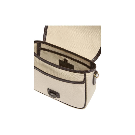 Borsa a tracolla piccola in canvas e pelle Corda AGAP 001 MAX MARA WEEKEND 