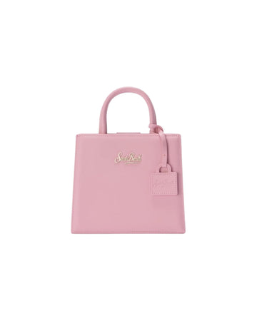 Borsa Shop Mini in pelle liscia Rosa SHBM0002 00011L MC2 SAINT BARTH 
