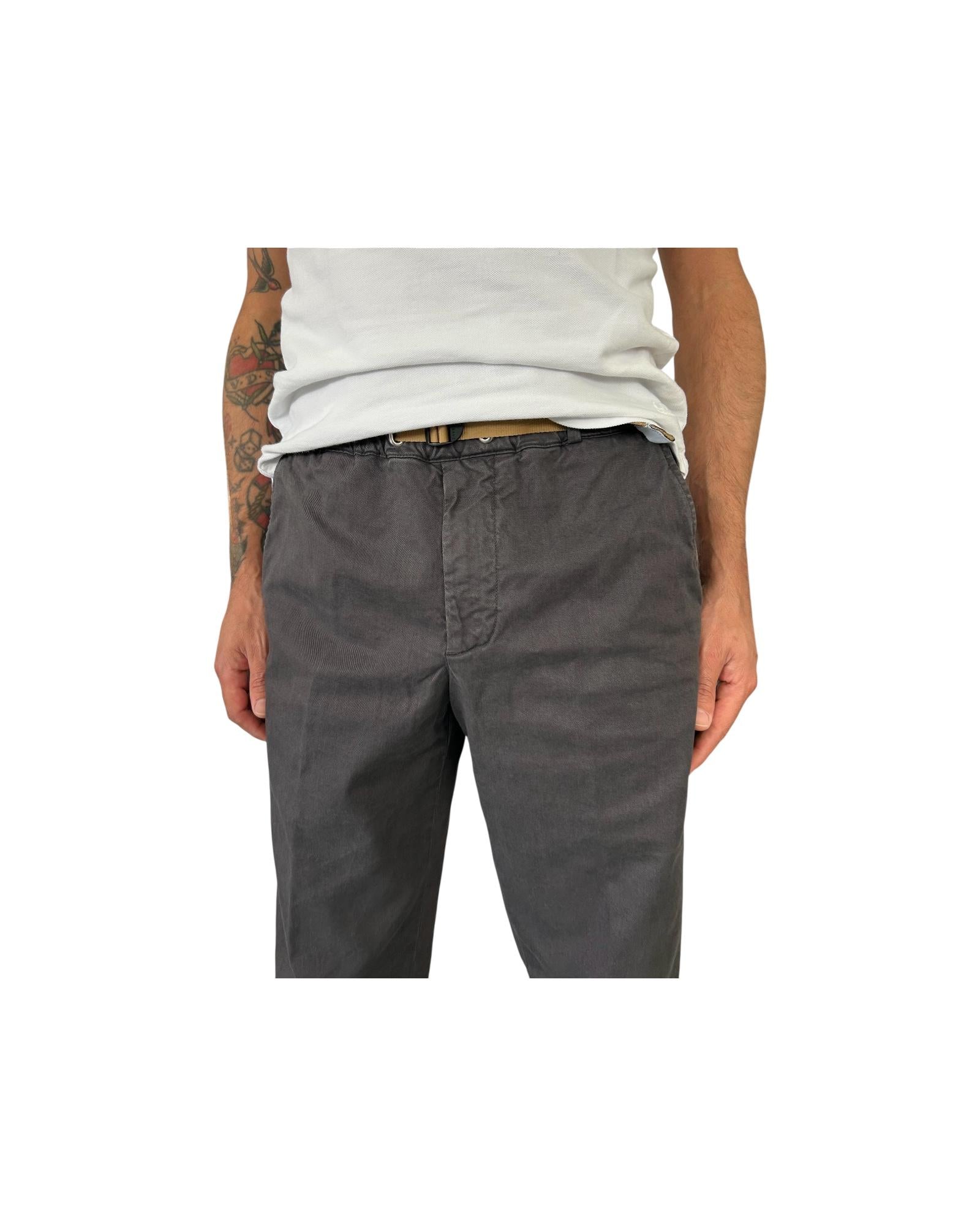 Pantalaccio in cotone Grigio 25WSU66273 34 WHITESAND 