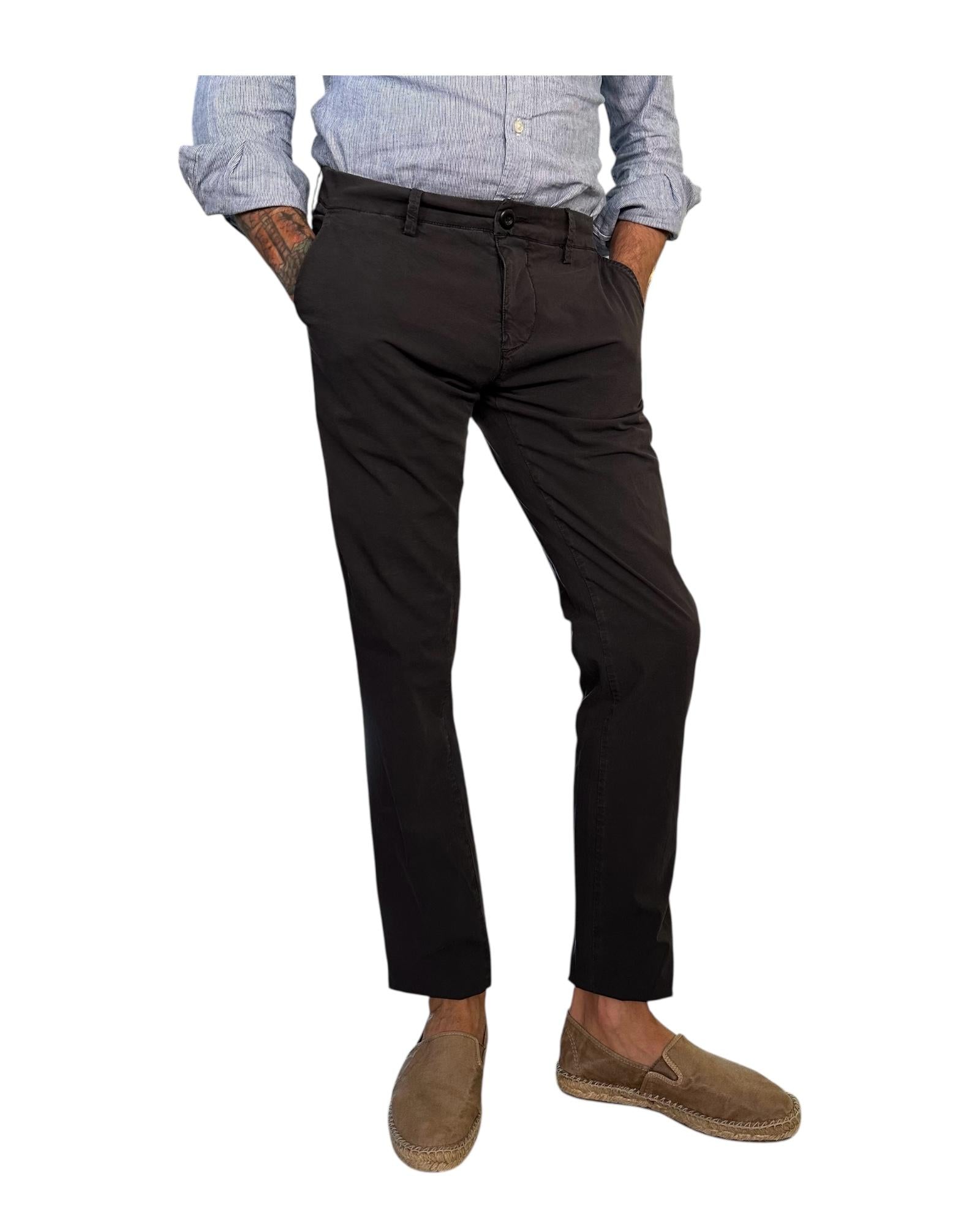 Pantalone Soho Popeline Ghost 002 SOHO POPELINE GHOST MODFITTERS 