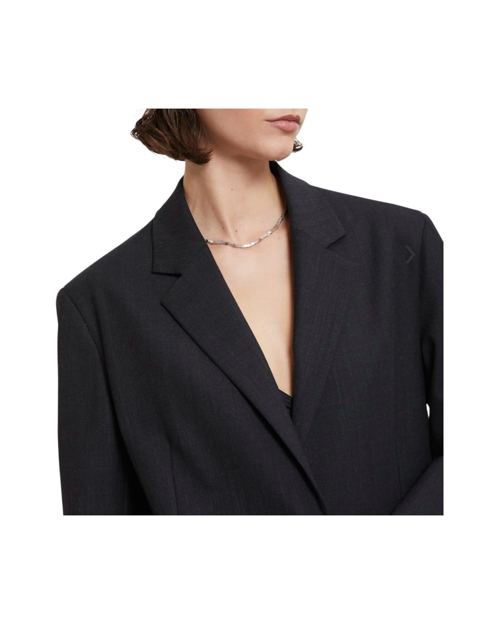 Giacca Over in misto lana BCA DG6162 LAVAGNA OTTOD'AME 