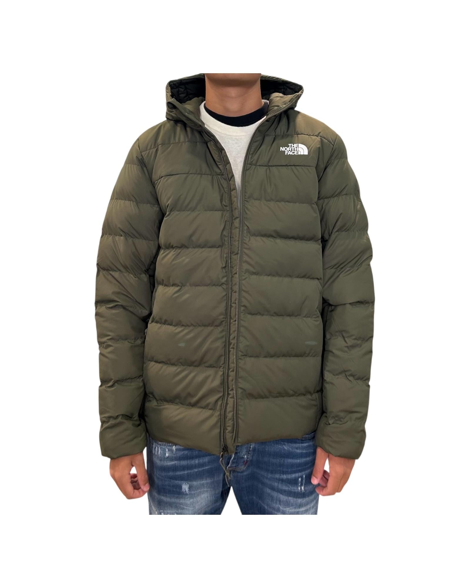 Giacca con cappuccio Aconcagua III New taupe green NF0A84I1 NEW TAUPE GREEN THE NORTH FACE 