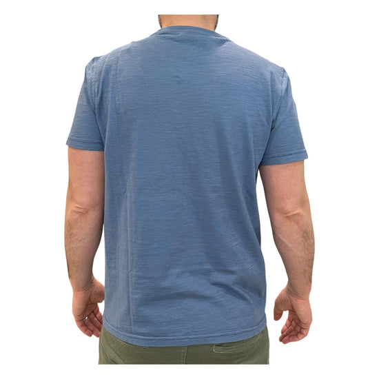 T-shirt Uomo Casco Bay Fiammata royal 1001 ROYAL BL'KER 