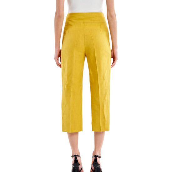 Pantalone Pinocchietto in lino Mimosa TAB1595 MIMOSA VICOLO 