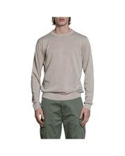 Maglione Acid wash Ecru