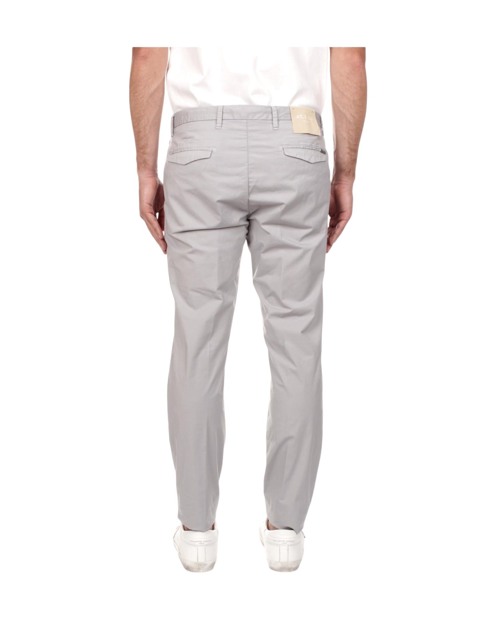Pantalone SASA chino slim fit,grigio chiaro. A301SASA45TC506/TB 910 AT.P.CO 