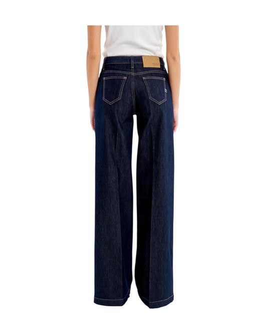 Jeans Elena Wide leg Rinse DAB5162 DENIM RINSE VICOLO 