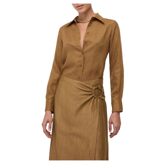 Camicia in lino Rhum MSM DC5272 RHUM OTTOD'AME 