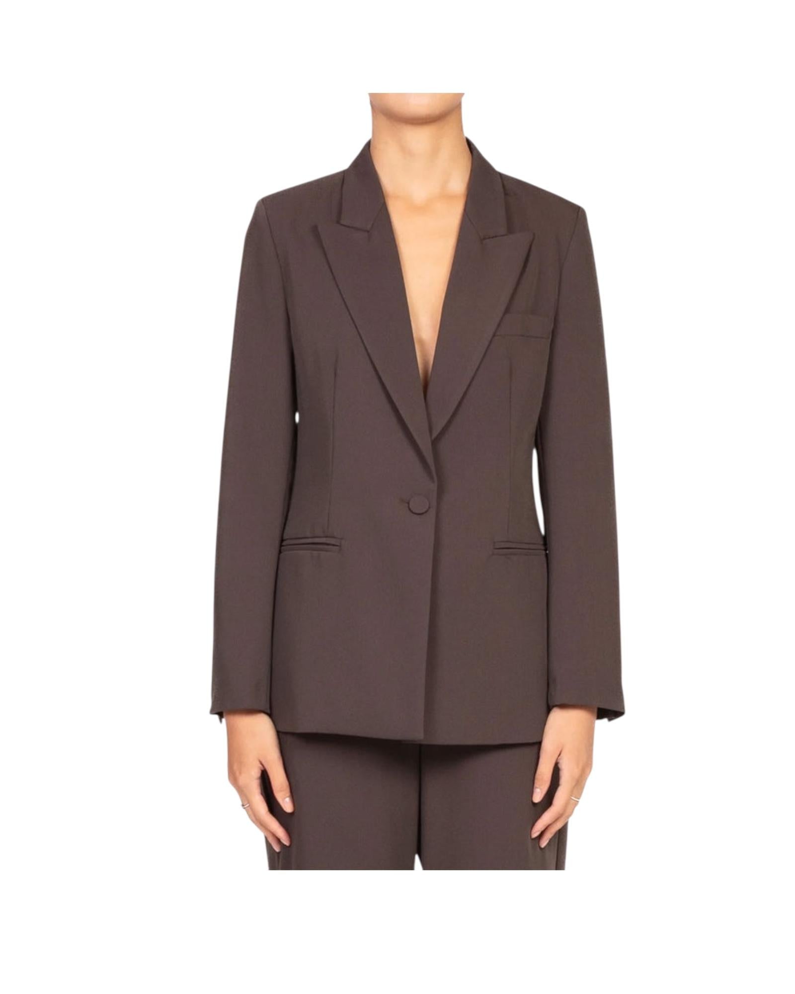 Blazer monopetto Testa di moro TF0369 TESTA DI MORO VICOLO 