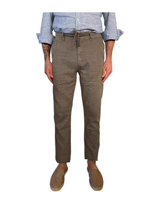 Pantalaccio misto lino Militare GK713 MILITARE RE.VI.VAL 