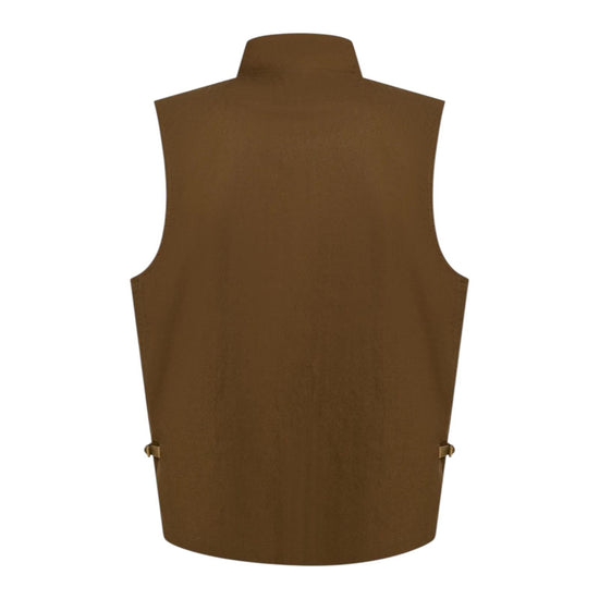 New travel vest Dark tan 6913CE DARK TAN MANIFATTURA CECCARELLI 