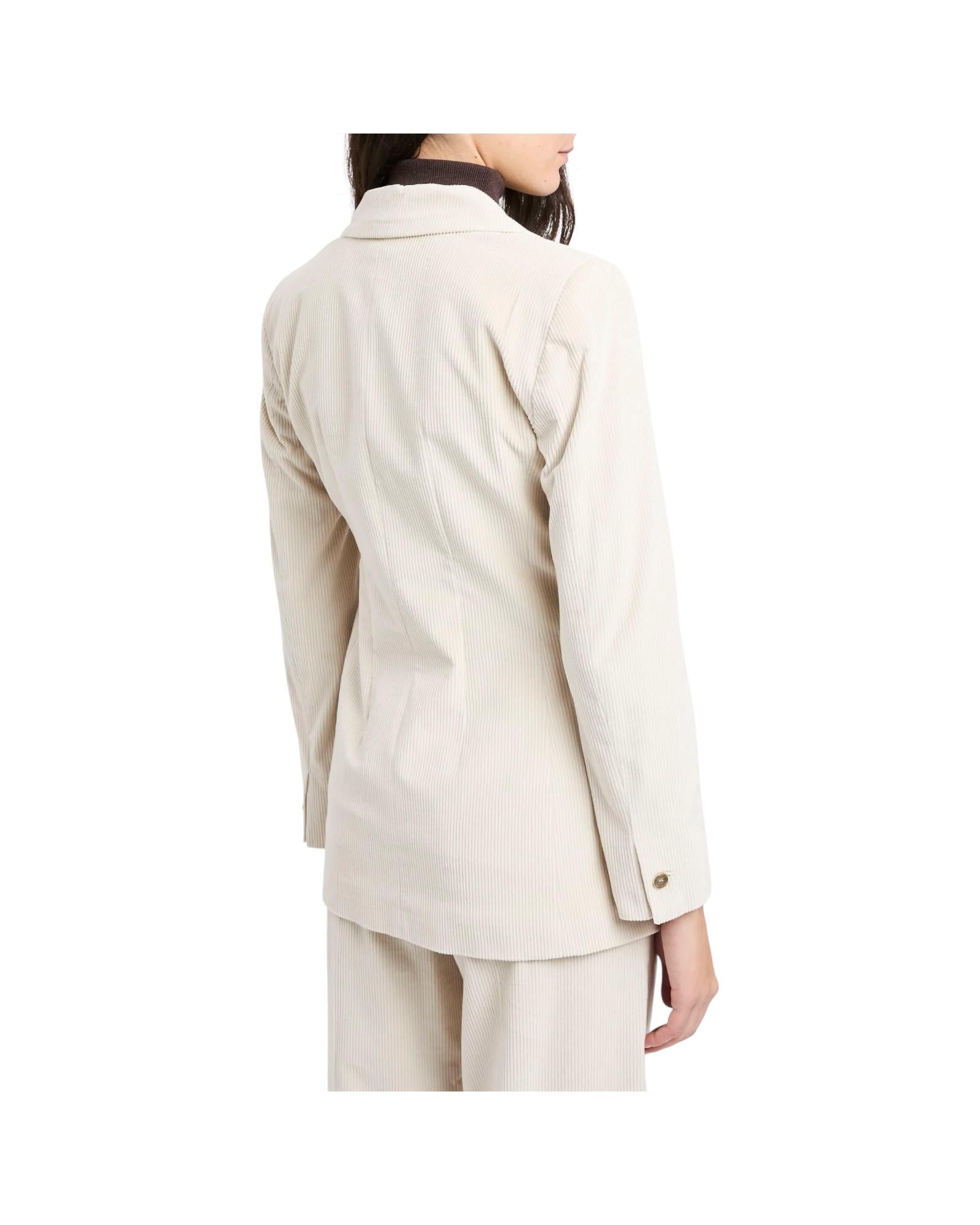 Blazer in velluto Panna VALERY 001 MARELLA 