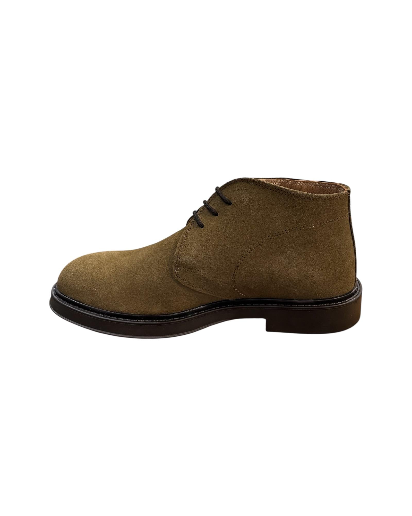 Stivaletto uomo in camoscio Fango 30200 FANGO Antico calzaturificio artigiano 
