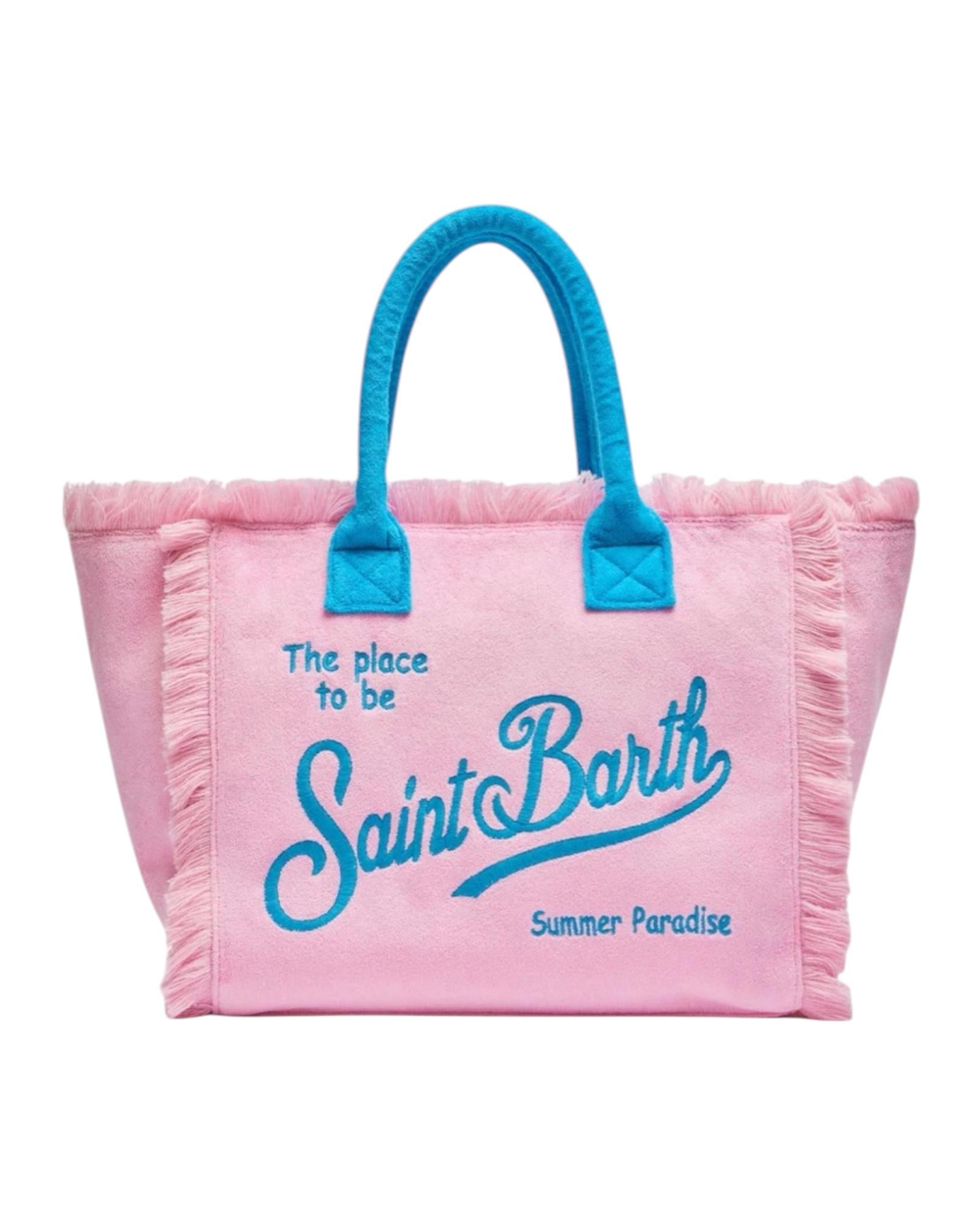 Borsa Vanity Sponge in spugna rosa VANI007 04235H MC2 SAINT BARTH 