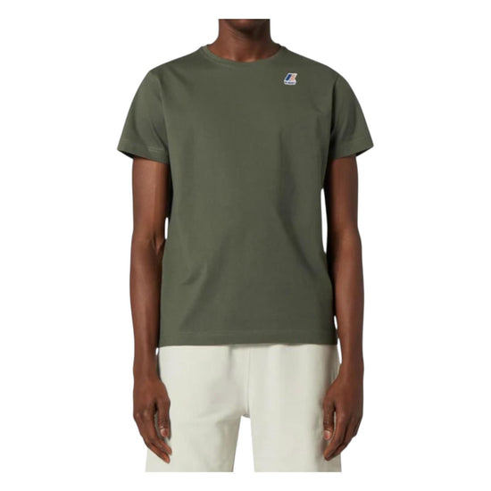 T-shirt Le Vrai Edouard, green blackish. K007JE0 WMR K-WAY 