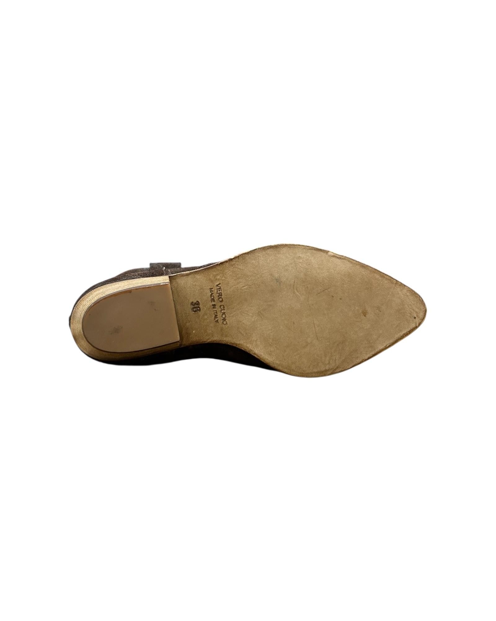 Stivaletto Texano in camoscio Testa di moro 6510 TESTA DI MORO NICHE 