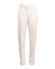 Beige cigarette trousers