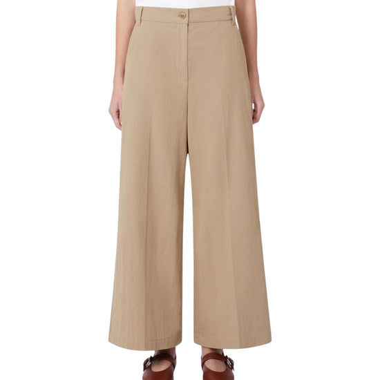 Pantalone in gabardina lavata RONCO 002 MAX MARA WEEKEND 