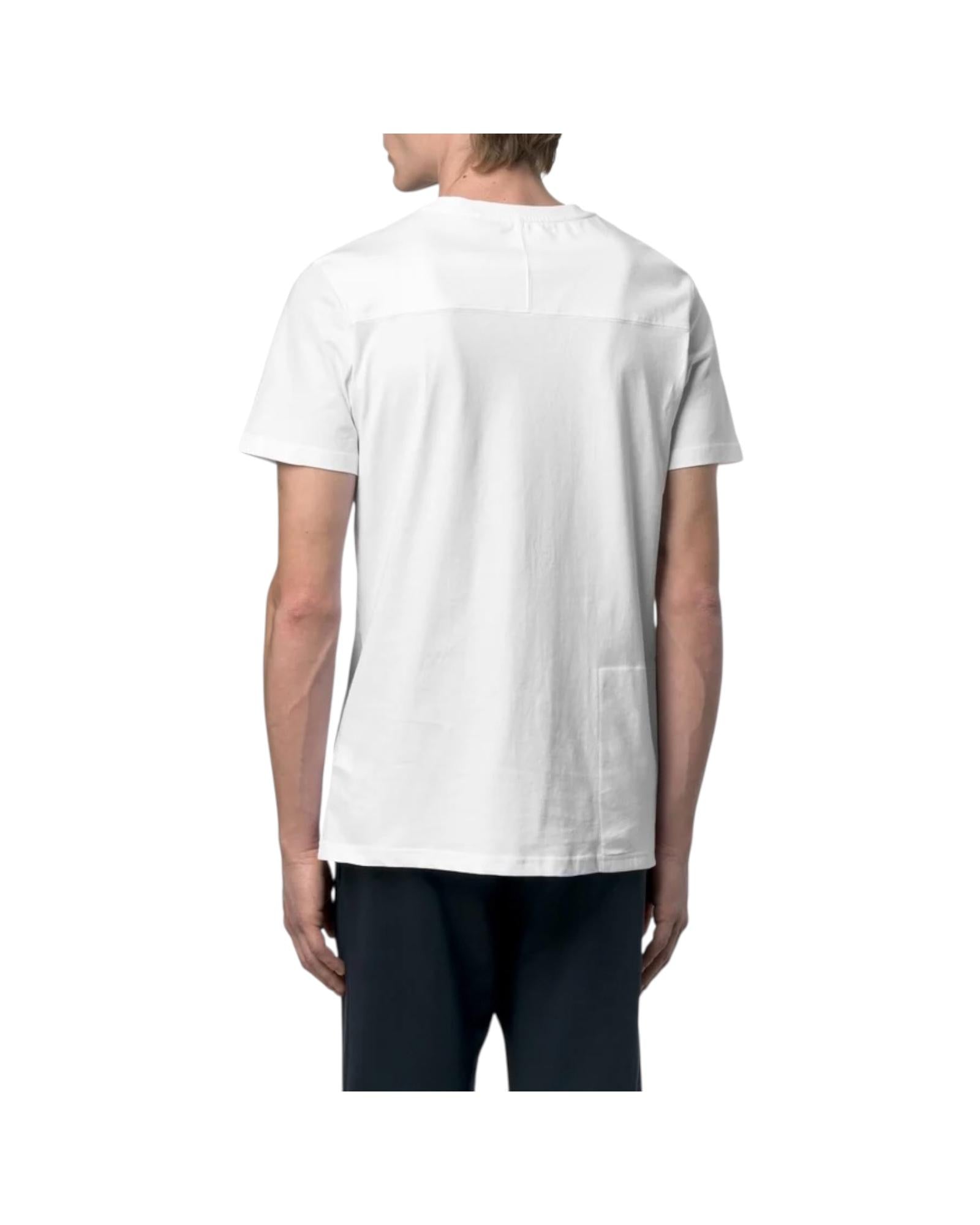 T-shirt traspirante con design ripiegabile White K7142KW 001 K-WAY 